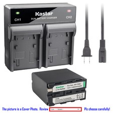 Kastar Battery Quick Charger for Sony NP-F950 NP-F960 NP-F970 NP-F990 F990 PRO