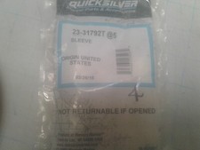 Boat Marine Quicksilver Bulb Primer 23-31792T X4 Sleeves