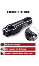 agfrc 25T Metal servo horn arm traxxas axial redcat 1/10 1/8 scale 