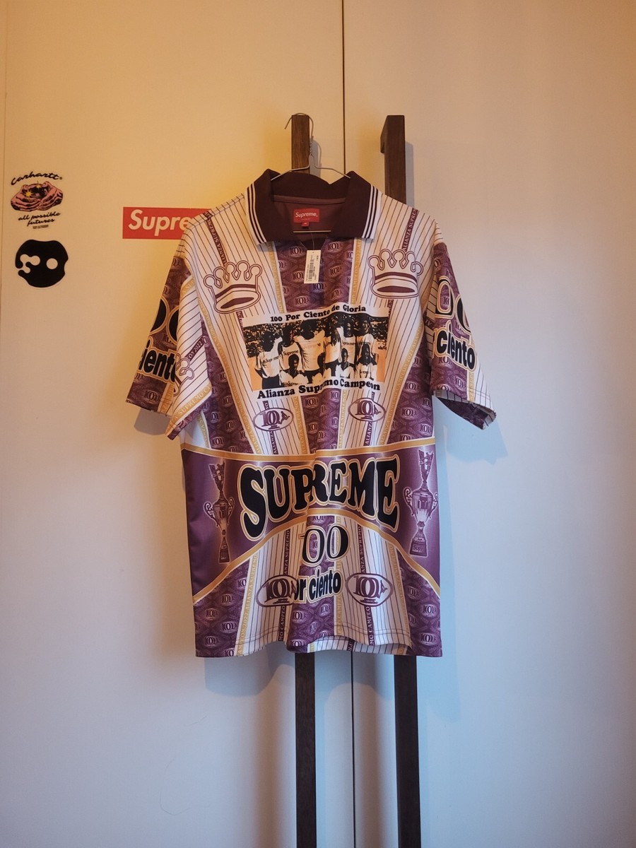 Supreme por ciento football soccer shirt