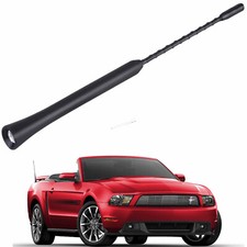 9 Short Antenna Car Radio Fm Am Rod Mast For Ford Mustang Gt V6 V8 2010-2019