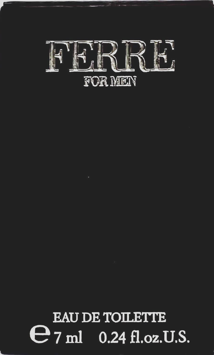 GIANFRANCO FERRE FOR MEN EAU DE TOILETTE MINI SPLASH 0.24 Oz / 7