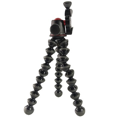 JOBY Gorilla Pod 1K SMART Vlogging Tripod Black/Red/Charcoal  [JB01636-BWW] 817024016364|