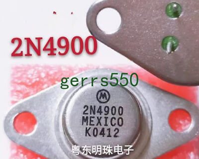 1 pcs New MEXICO 2N4900  sealed transistor TO-66