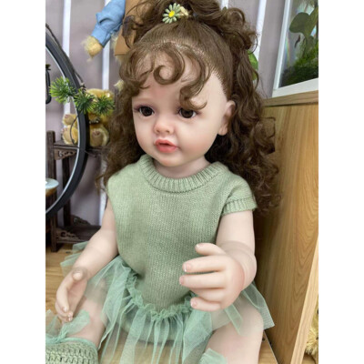 Reborn Baby Dolls Full Body Vinyl Betty Adorable  Toddler Girl Doll Gift Toy