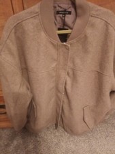 Peacocks Size 24 Jacket Neutral Stone Bnwt Coat
