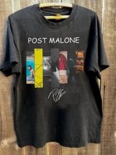 Post Malone Music Tour 2024 Gift Unisex T-Shirt All Size S-345XL - Free Shipping