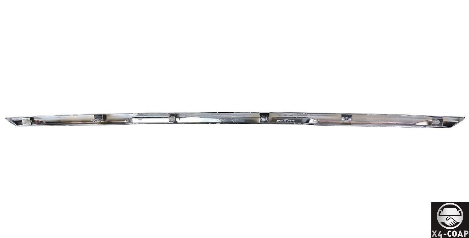 Rear Center Bumper Cover Molding Plastic with Chrome For 2017-2019 Rogue