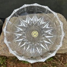 Beautiful Bleikristall Genuine Lead Glass Crystal Ashtray Made in Germany 5.5”