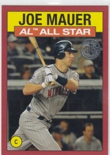 JOE MAUER /10 TOPPS 1985 86 RETRO ALL-STAR RED MINNESOTA TWINS #19 2021 21