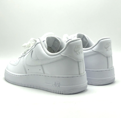 NEW* WOMEN Nike Air Force 1 '07 White/White/White (DD8959 100), Sz