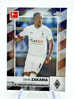Denis Zakaria 2020-21 Topps Chrome Bundesliga #74 Borussia Mönchengladbach
