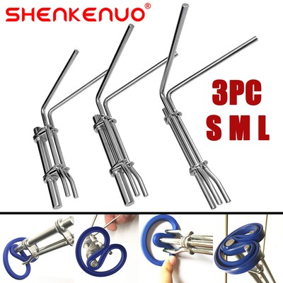 3pc Hydraulic Cylinder Piston Rod Seal U-cup Installation Tool - Foto 5