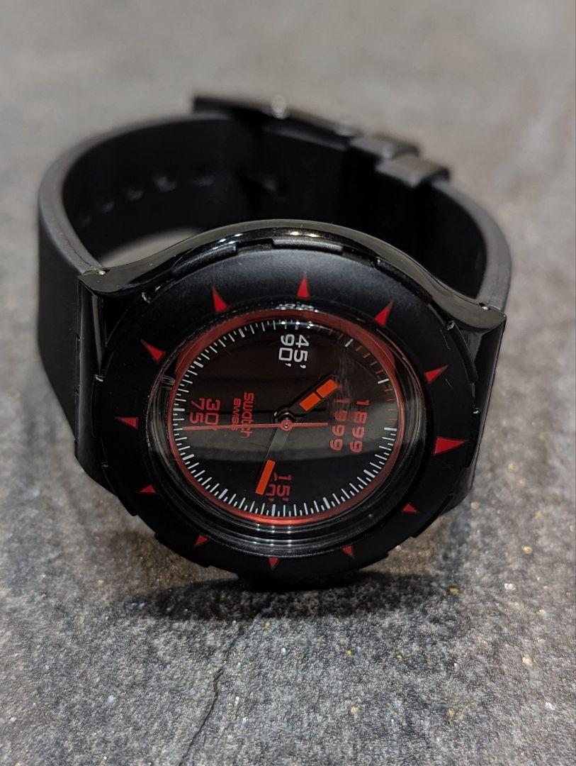 Battery replaced Swatch Wristwatch AC Milan 100th