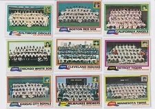 1981 Topps team picture cards - choose the ones you need            (BTC-81-00)