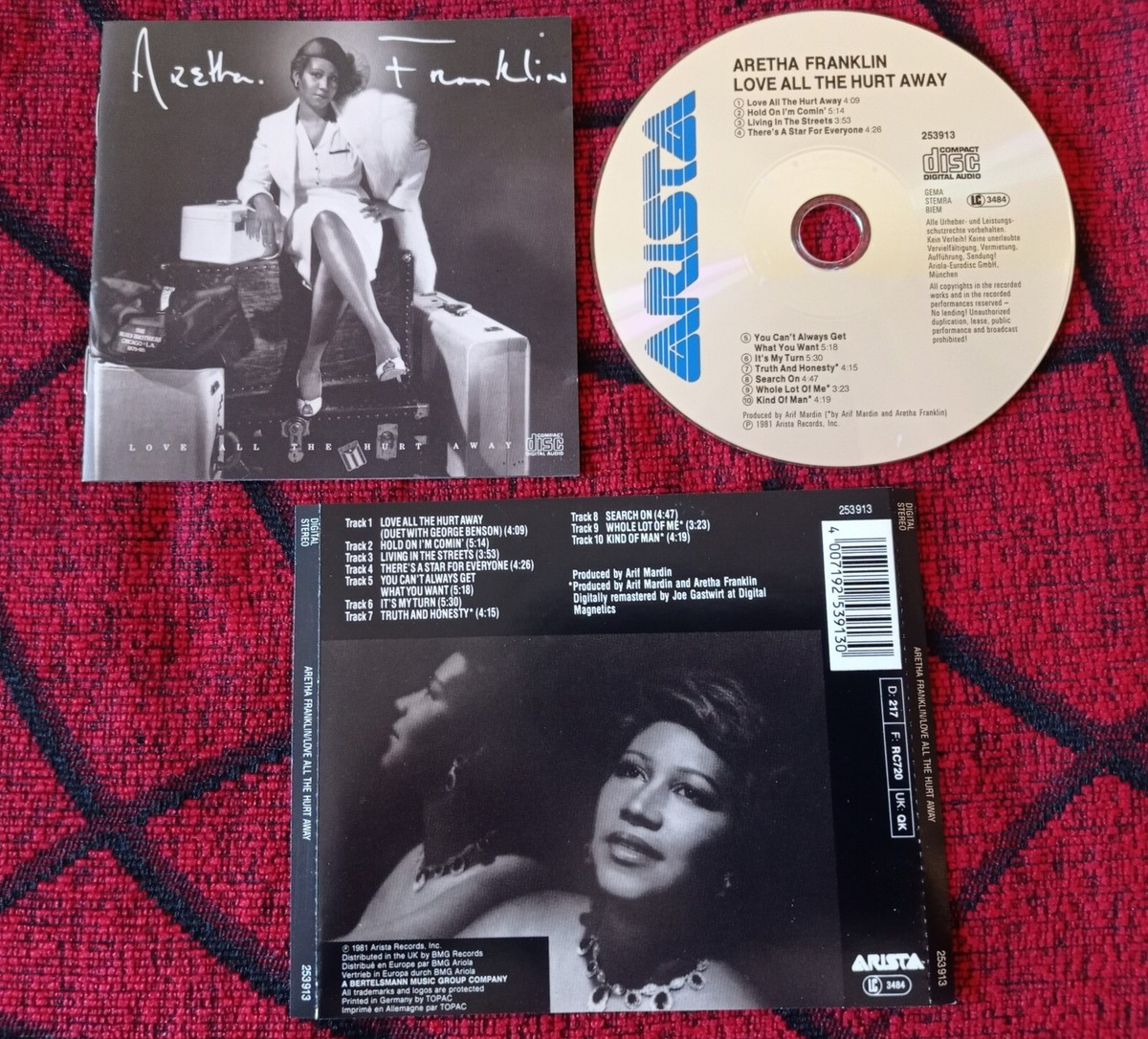 Love All The Hurt Away [IMPORT] by Aretha Franklin (Nov-1994