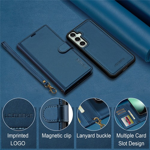 Detachable Wallet Case Leather Flip Cover For Samsung A56 A36 A16 A55 A35 A15 54 - Picture 67 of 84