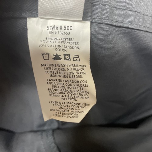 2 Wonderwink Unisex Drawstring Gray Scrub Pants Size 2XL College Tennessee UT - Picture 6 of 8