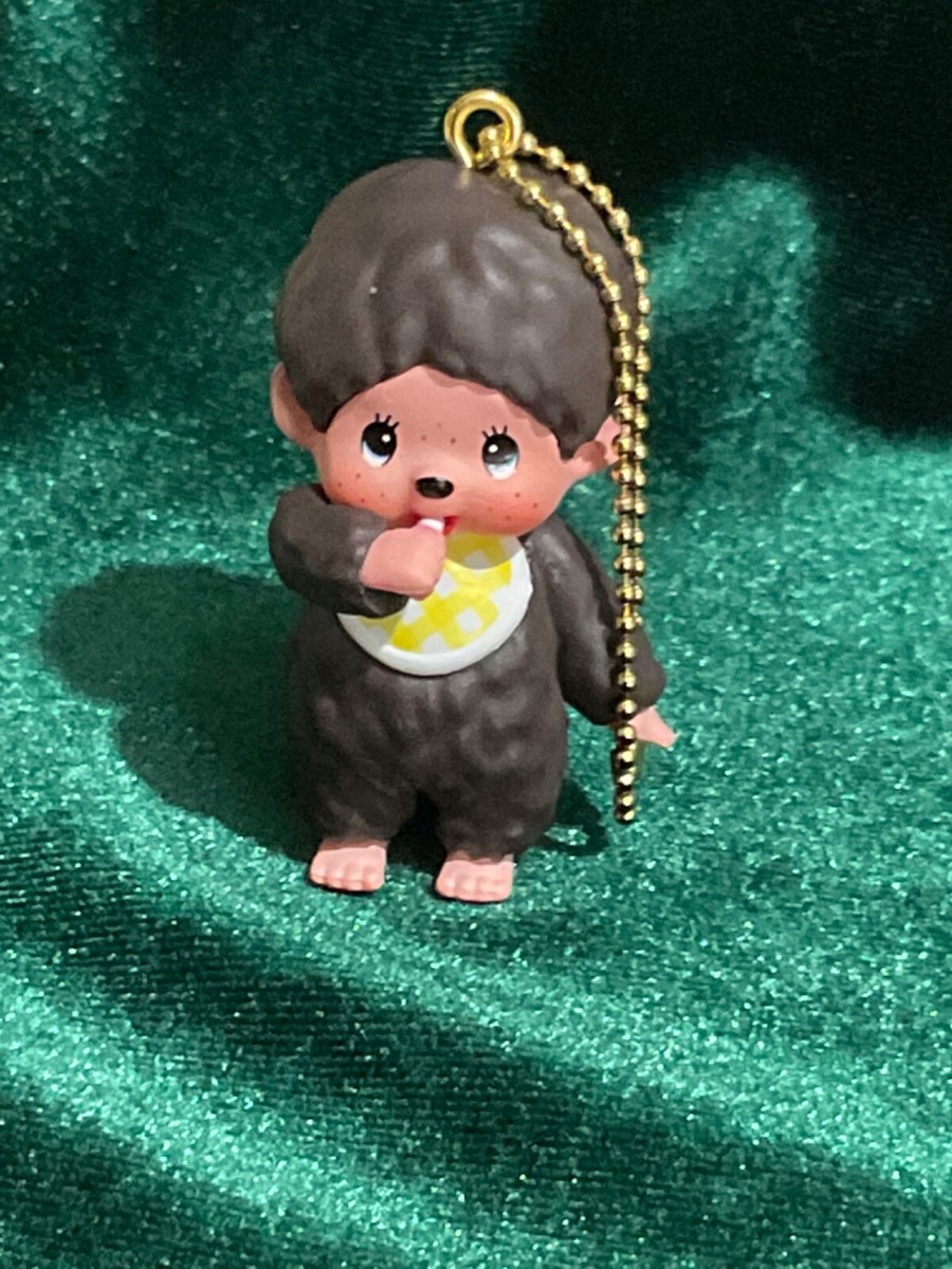 Monchhichi Keychain 50th Anniversary Gasha Boy with Pacifier | eBay