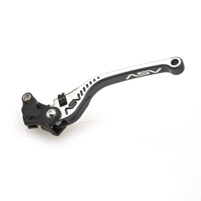 ASV C5 Kupplungshebel lang grau & silber Honda VT600 Shadow 1988 - 2002