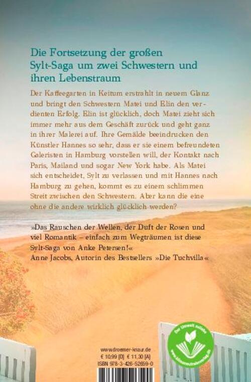 Thumbnail - Der Kaffeegarten. Die Farbe Des Meeres | Ein Sylt-roman | Anke