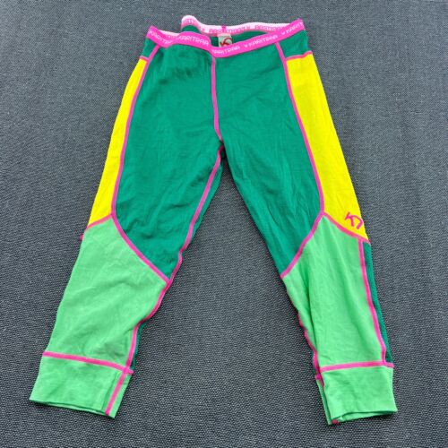 Kari Traa Merino Wool Womens Base Layer 3/4 Pants Sz M Outdoor Ski Sport HIking