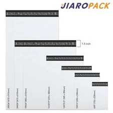Poly Mailers Shipping Bags Plastic Mailing Envelopes Self Seal Multi Size Color