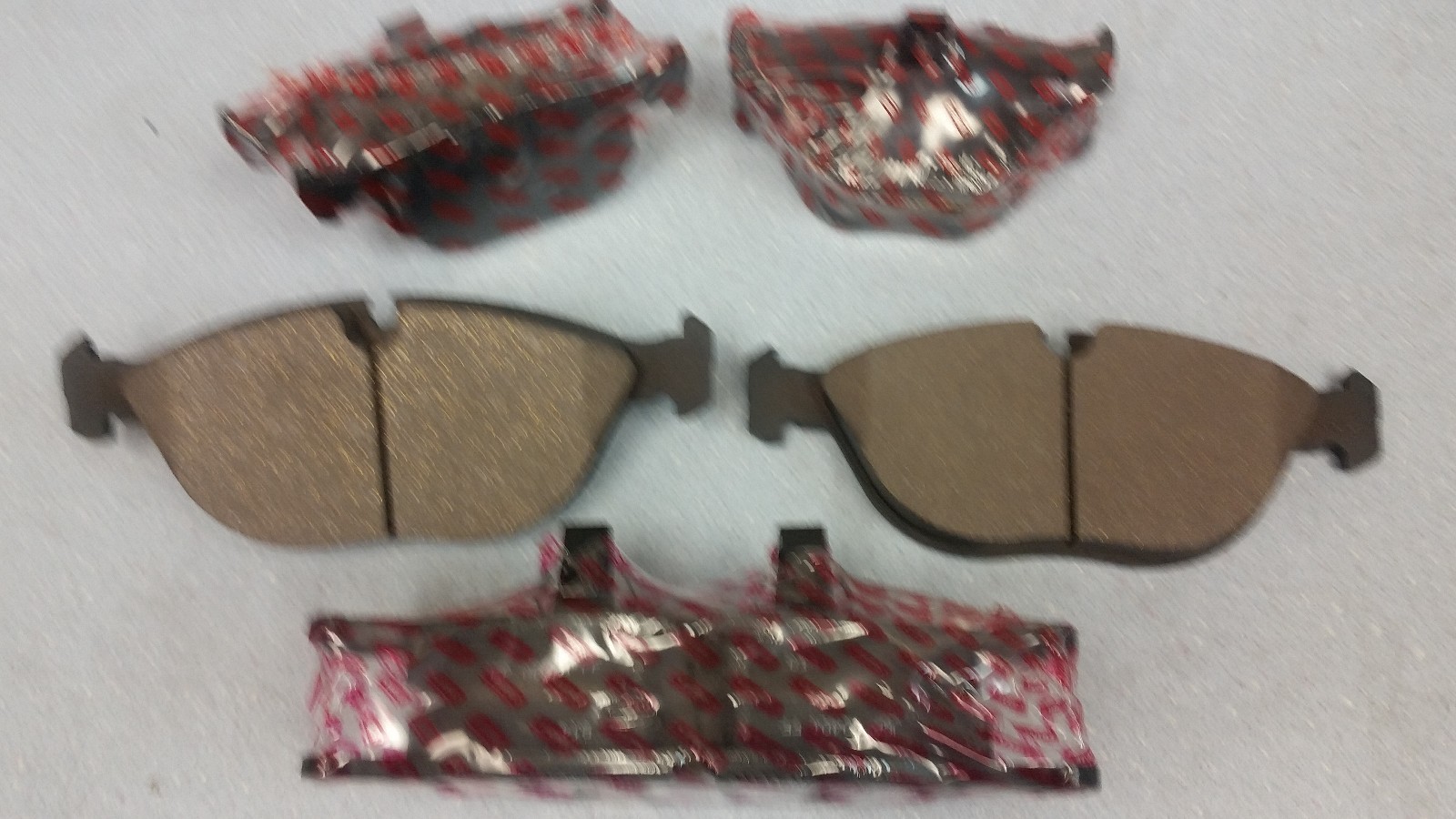 ROLLS ROYCE SERAPH FRONT AND REAR CERAMIC BRAKE PAD SET