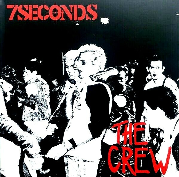 7 SECONDS The Crew LP STRAIGHT EDGE Punk Rock HARDCORE Reissue
