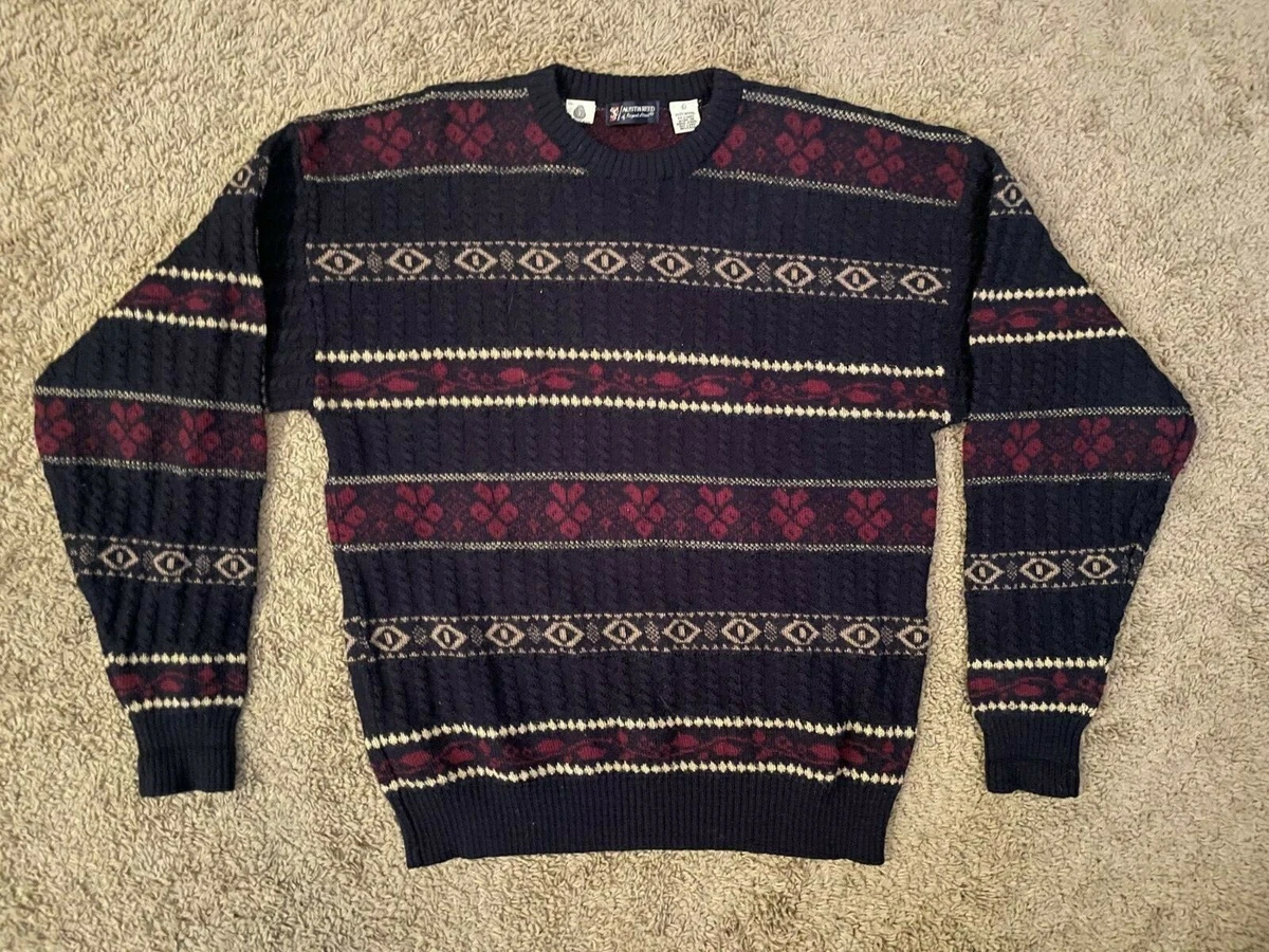 Vintage Austin Reed 100% Wool Sweater Menu0026#039;s SZ L | eBay