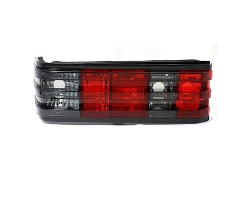 MERCEDES W201 190E 1983-1993 RED BLACK VT496 SET REAR LIGHTS TAIL - Picture 2 of 3