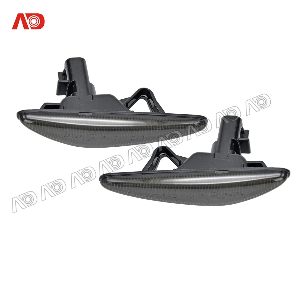 For 2016- Mazda MX-5 MX-6 09-12 RX8 LED FRONT SIDE MARKER LIGHT LAMP Smoked 2X - Изображение 3 из 4