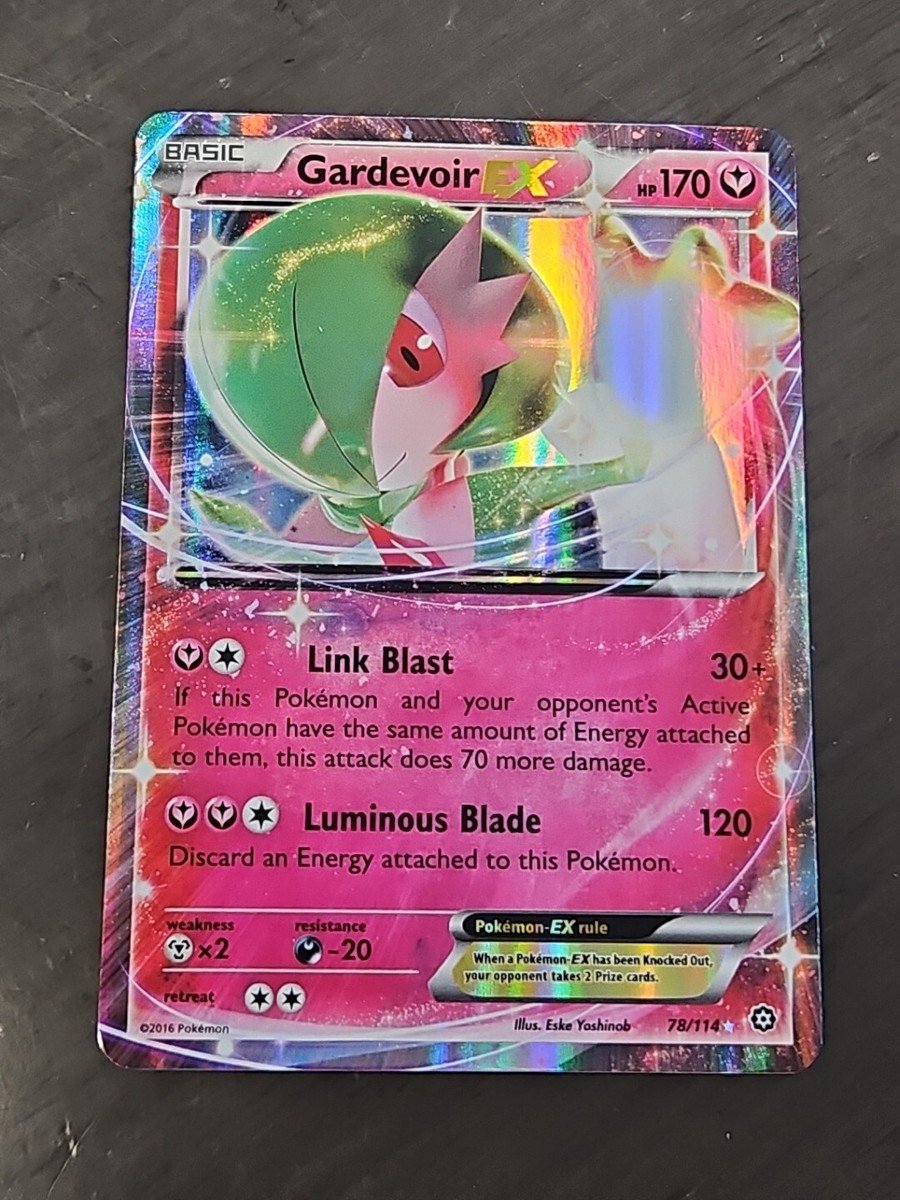 ポケモンカードゲーム Gardevoir ex sar engish Gardevoir EX 78/114 Pokémon TCG Steam Siege Holo Rare LP | eBay