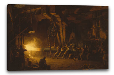 Kunstdruck John Ferguson Wehr - Forging the Shaft