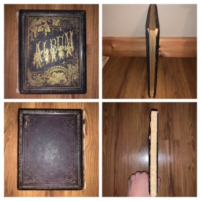 Wells School 1870s Boston Massachusets Autographs Book Hochstein 44 Entries