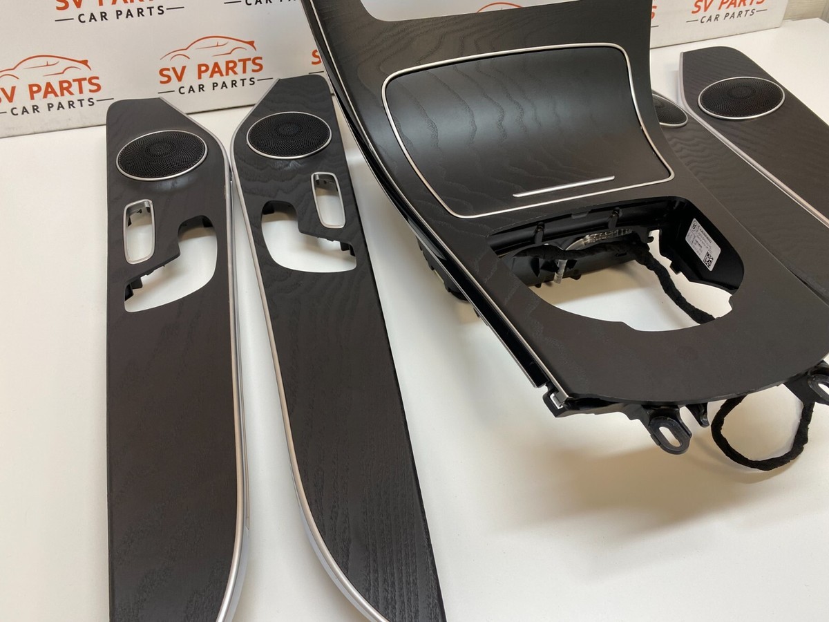Mercedes W205 C253 GLC Centre And Door Interior Trim Wood Strips 