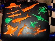 Cereal Premium 1968-69 Creatures of the Sea Complete 12 PC Nabisco