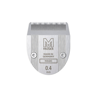 MOSER LI + PRO MINI MAGIC BLADE SCHNEIDSATZ  0,4 MM KOMPLETT ROSTFREI