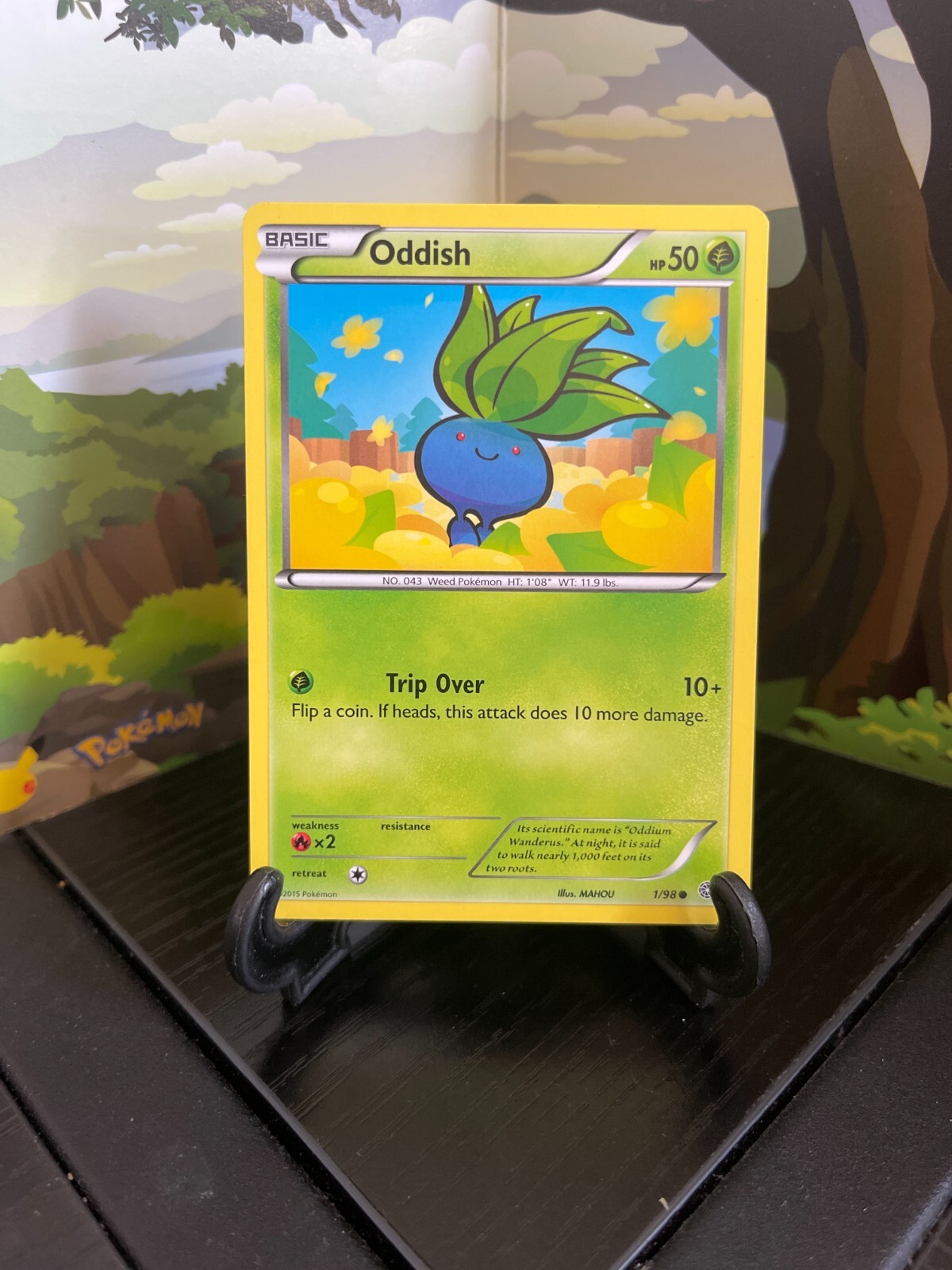 Oddish 1/98 - Ancient Origins - Common - Pokemon Card TCG - LP