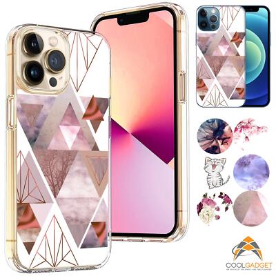 Motiv Schutz Hülle für iPhone 14 Serie Handy Silikon Tasche TPU Case Bild Cover
