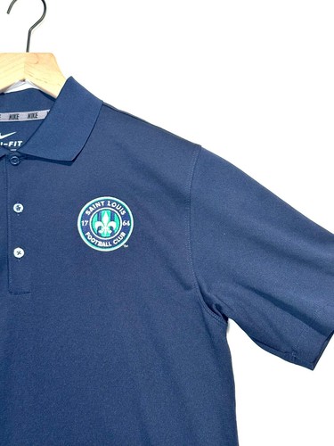Nike Dri-FIT Mens Varsity Polo Saint Louis Football Club Size S - Picture 2 of 7
