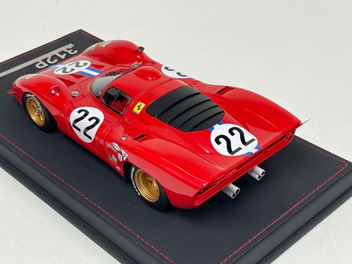 1/18 AB Modelos Ferrari 312P 1970 12 Horas de Sebring coche #22 modelo #01 de 100 - Imagen 3 de 9