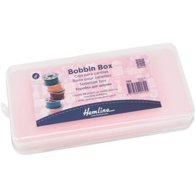Hemline Spulenbox mit Einsatz (für 28 Spulen/ 28 x 9 x 2 cm)