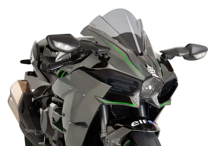 Puig Racing Screen | Light Smoke | Kawasaki Ninja H2 R 2015>Current