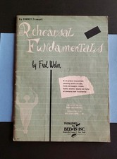 Rehearsal Fundamentals: B-Flat Cornet Trumpet by Weber, Fred 1956 - No Markings