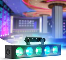 50W RGBW LED Stage Wash Light Bar - DMX  Sound Activated for Events