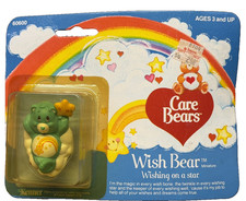 Vtg Original 1982 Kenner CARE BEARS WISH BEAR Miniature No 60600 Sealed MOC
