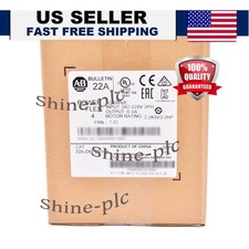 New Allen Bradley 22A-D6P0N104 Powerflex 4 AC Drive 3HP Factory Sealed Surplus