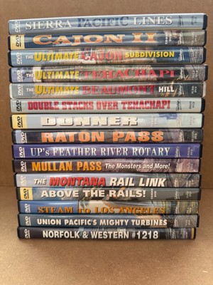Pentrex USA Railroad DVD verschiedene Titel - Konvolut Rabatt