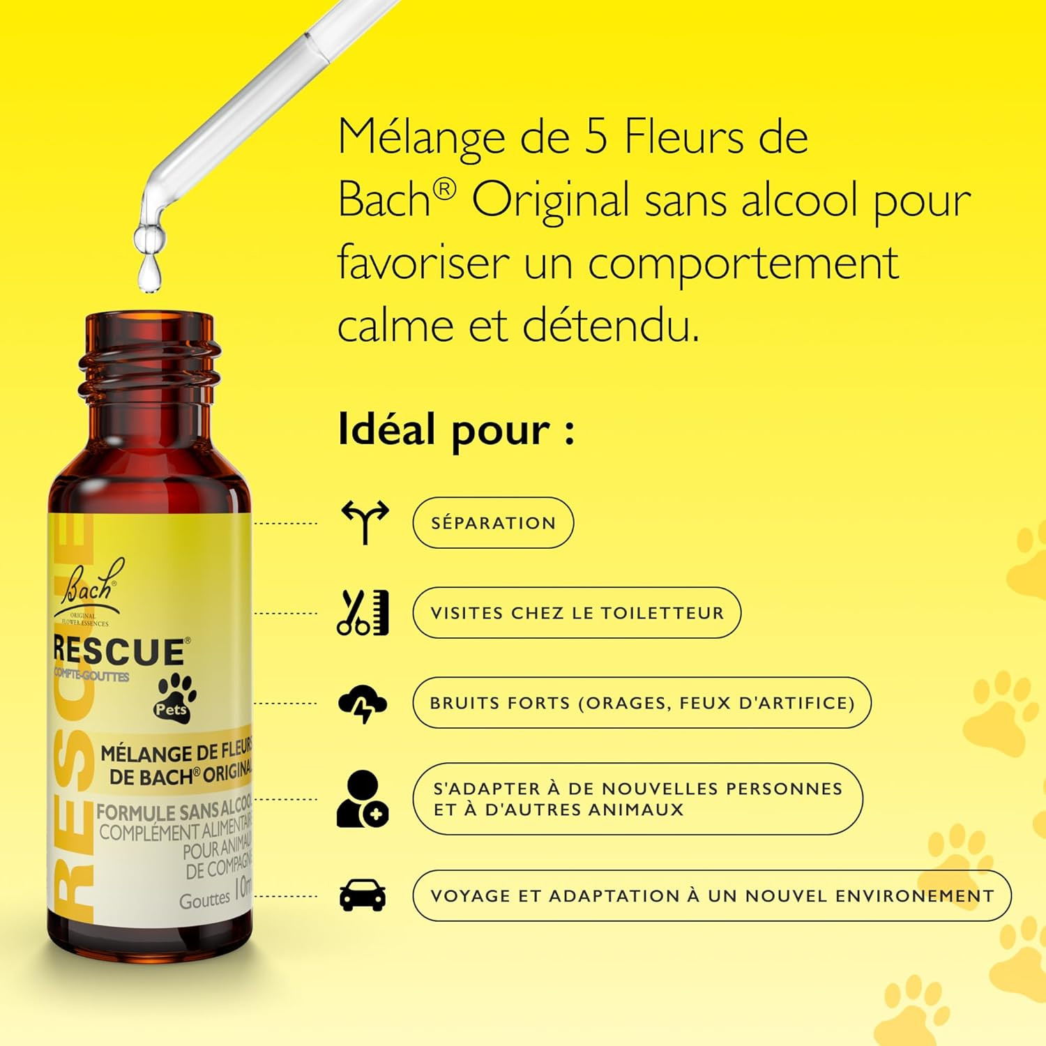 Compte-gouttes sérénité animaux pour les voyages et nuits calmes - 4